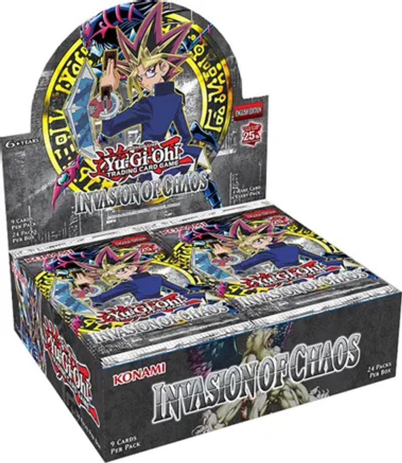 Yu-Gi-Oh! Invasion of Chaos 25th Anniversary Booster Box - Evolution TCG