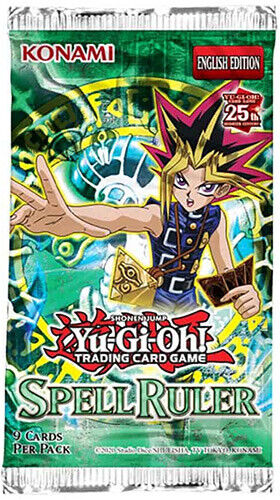 YuGiOh Trading Card Game 25th Anniversary Spell Ruler Booster Pack - Evolution TCG