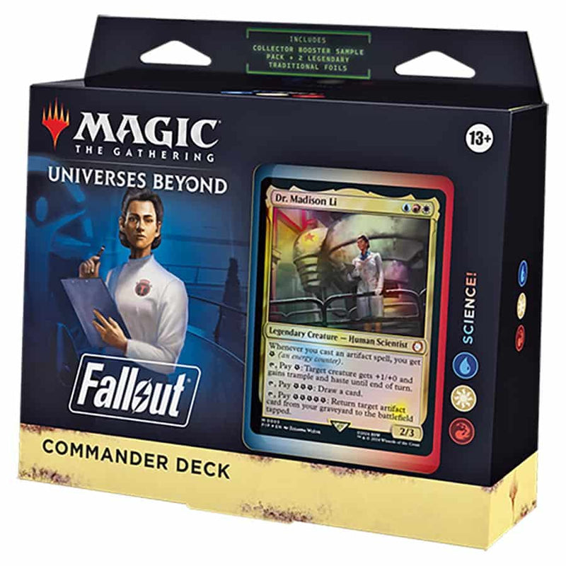 Universes Beyond: Fallout - Commander Deck (Science!) - Evolution TCG