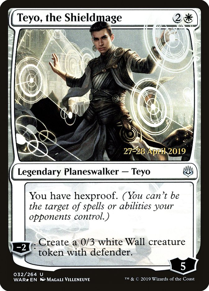 Teyo, the Shieldmage [War of the Spark Prerelease Promos] - Evolution TCG