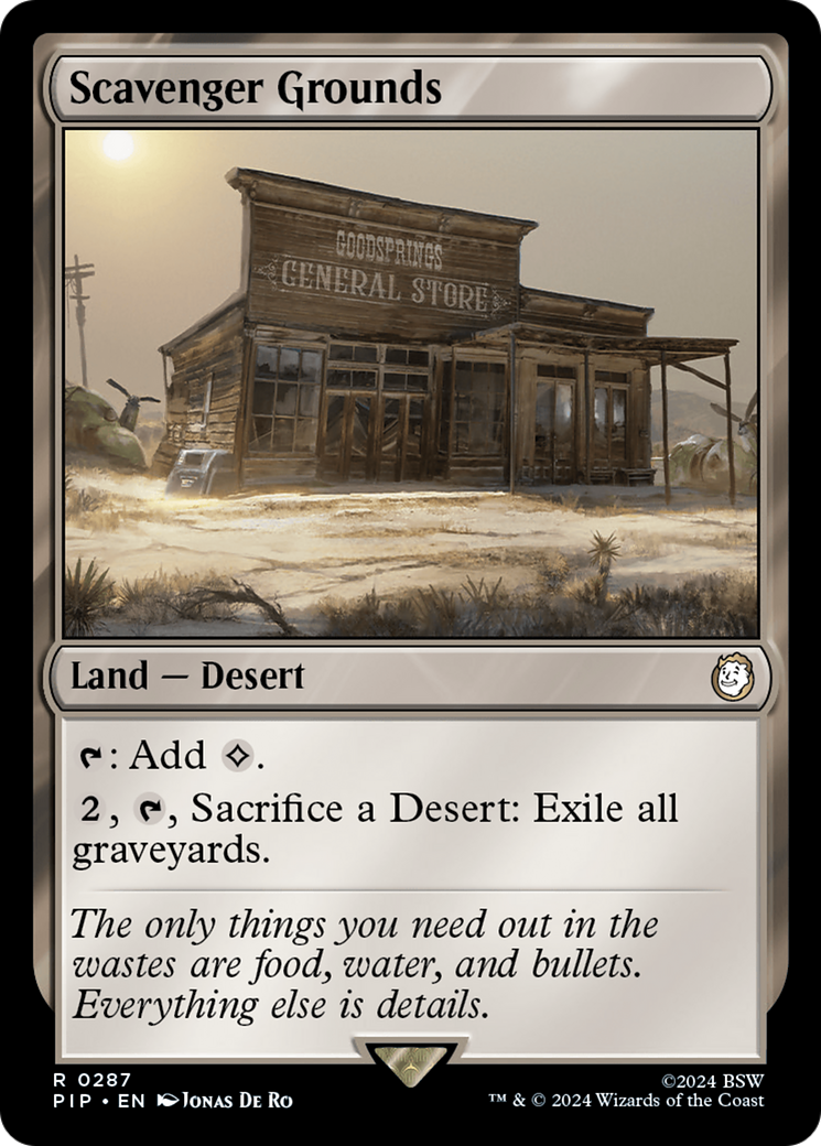 Scavenger Grounds [Fallout] - Evolution TCG