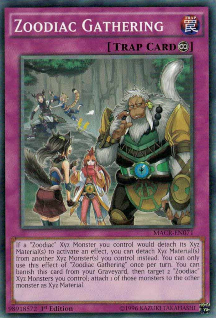 Zoodiac Gathering [MACR-EN071] Common - Evolution TCG