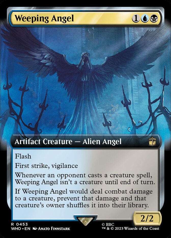 Weeping Angel (Extended Art) [Doctor Who] - Evolution TCG