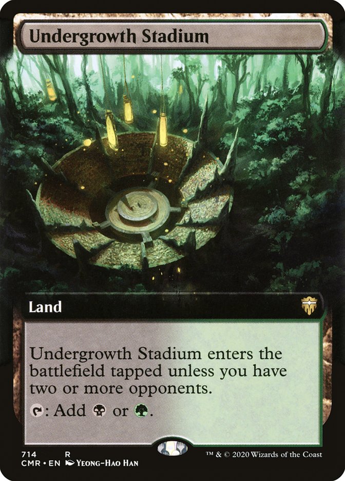 Undergrowth Stadium (Extended Art) [Commander Legends] - Evolution TCG