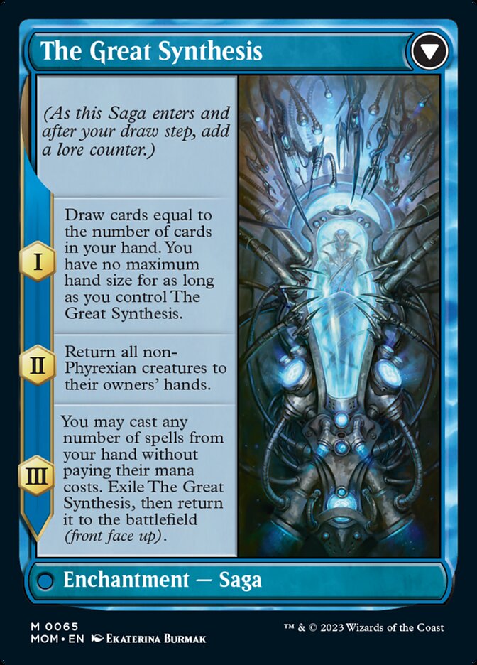 Jin-Gitaxias // The Great Synthesis [March of the Machine] - Evolution TCG