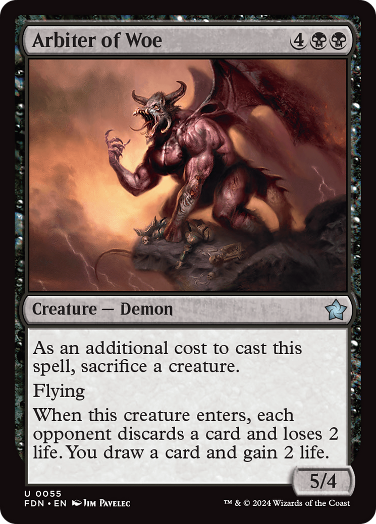 Arbiter of Woe [Foundations] - Evolution TCG