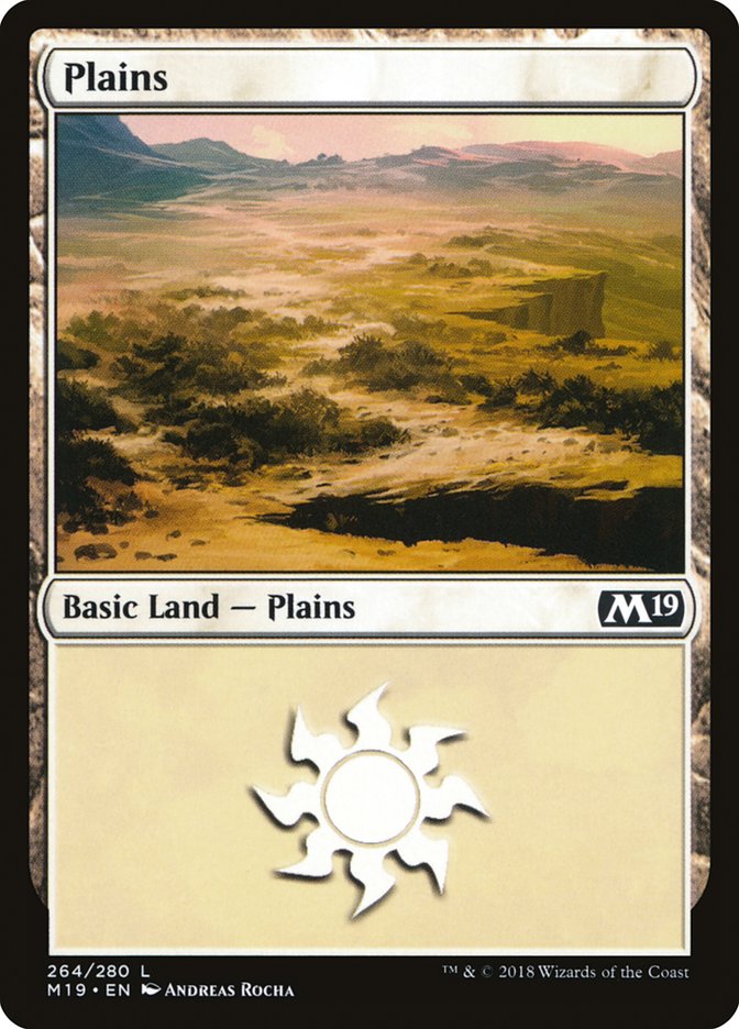 Plains (264) [Core Set 2019] - Evolution TCG
