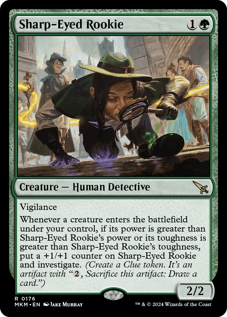 Sharp-Eyed Rookie [Murders at Karlov Manor] - Evolution TCG