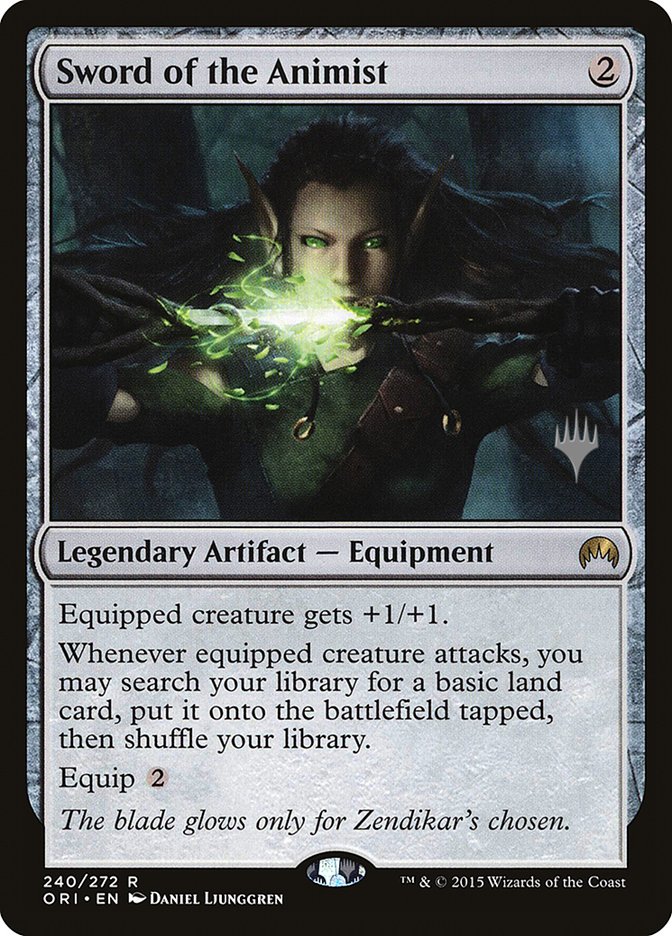 Sword of the Animist [Magic Origins Promos] - Evolution TCG