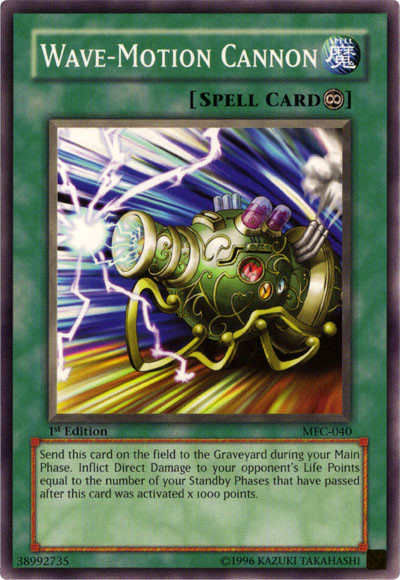 Wave-Motion Cannon [MFC-040] Common - Evolution TCG