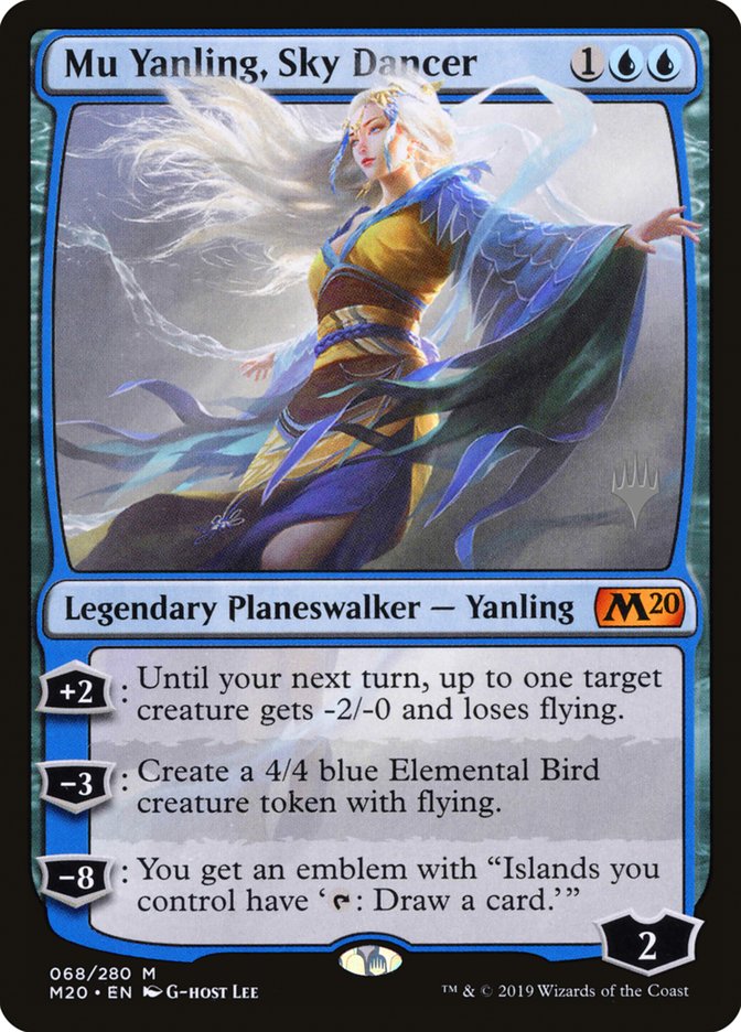 Mu Yanling, Sky Dancer (Promo Pack) [Core Set 2020 Promos] - Evolution TCG