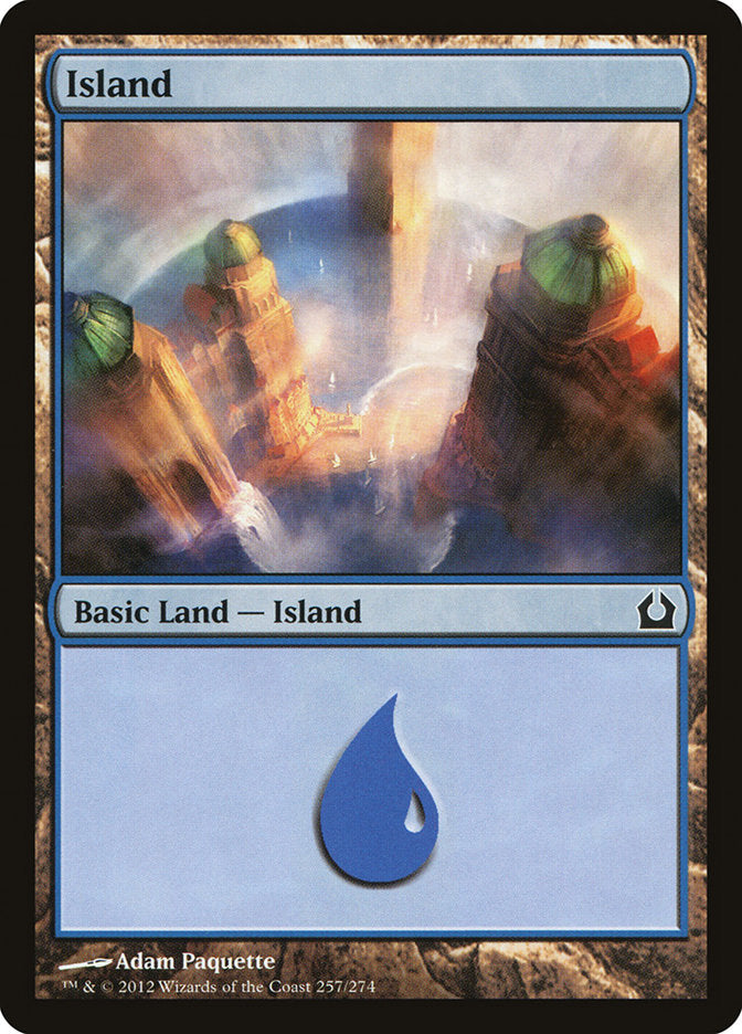 Island (257) [Return to Ravnica] - Evolution TCG