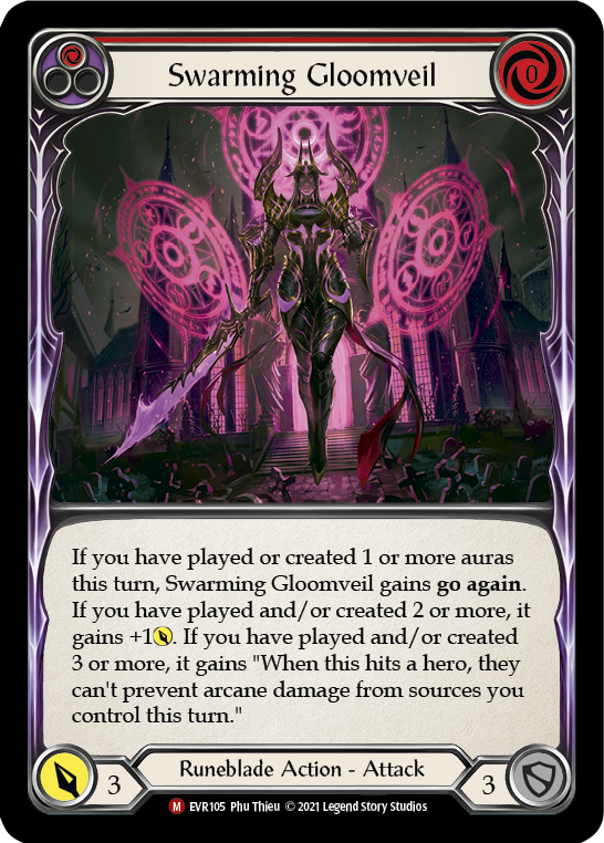 Swarming Gloomveil [EVR105] (Everfest)  1st Edition Normal - Evolution TCG