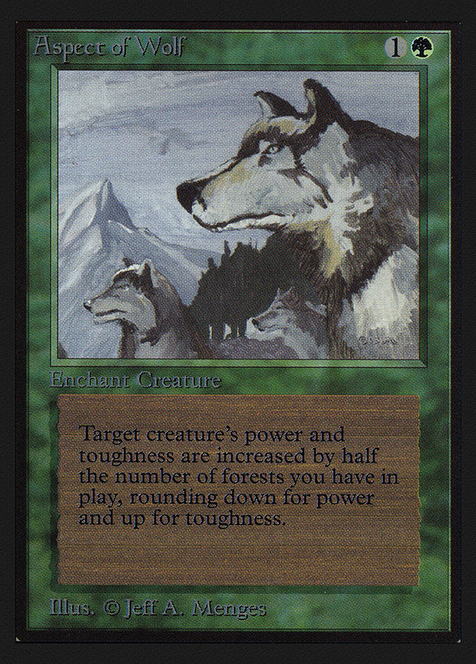 Aspect of Wolf [Collectors' Edition] - Evolution TCG