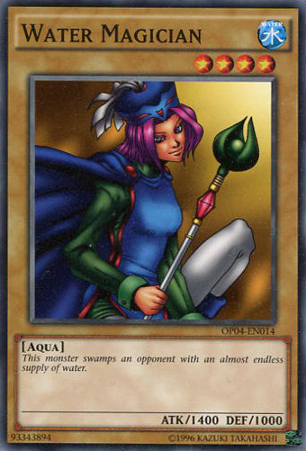 Water Magician [OP04-EN014] Short Print - Evolution TCG