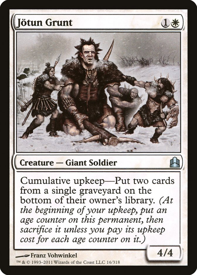 Jotun Grunt [Commander 2011] - Evolution TCG