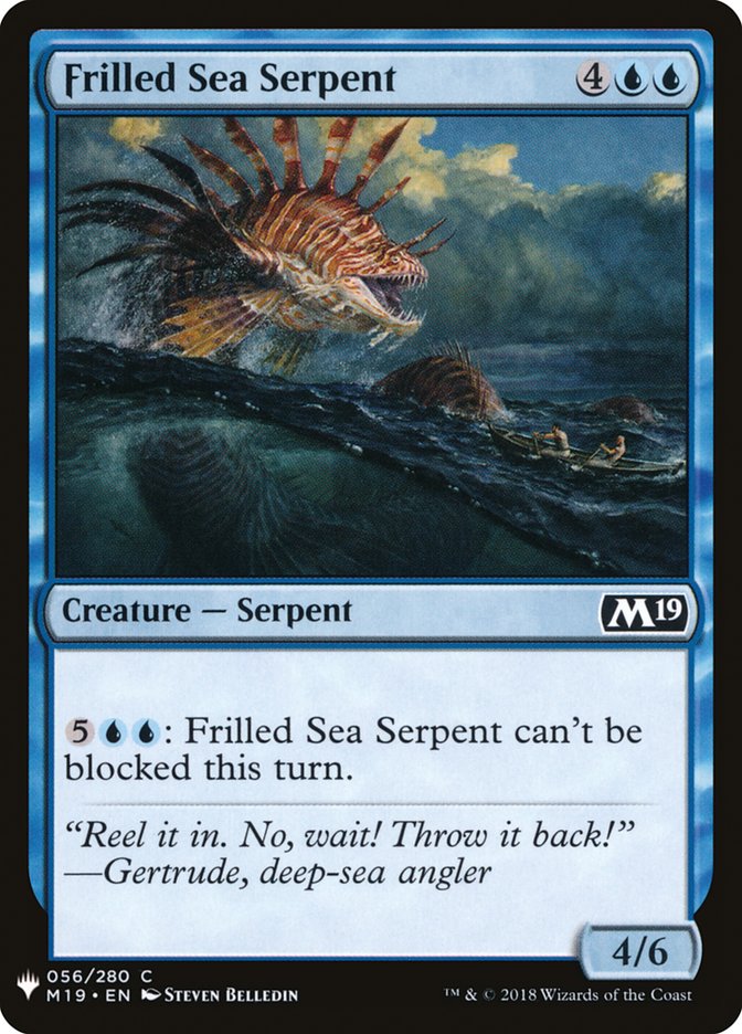 Frilled Sea Serpent [Mystery Booster] - Evolution TCG