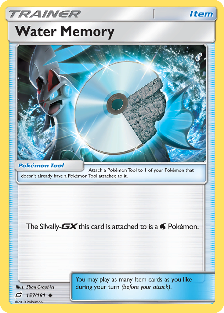 Water Memory (157/181) [Sun & Moon: Team Up] - Evolution TCG