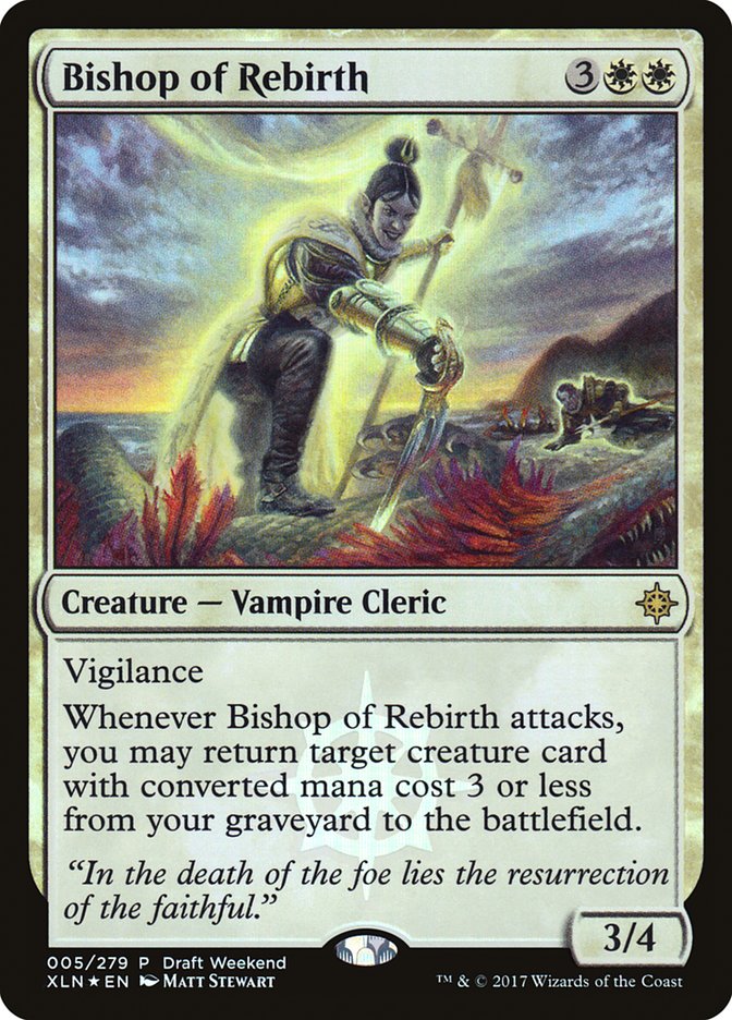 Bishop of Rebirth (Draft Weekend) [Ixalan Promos] - Evolution TCG