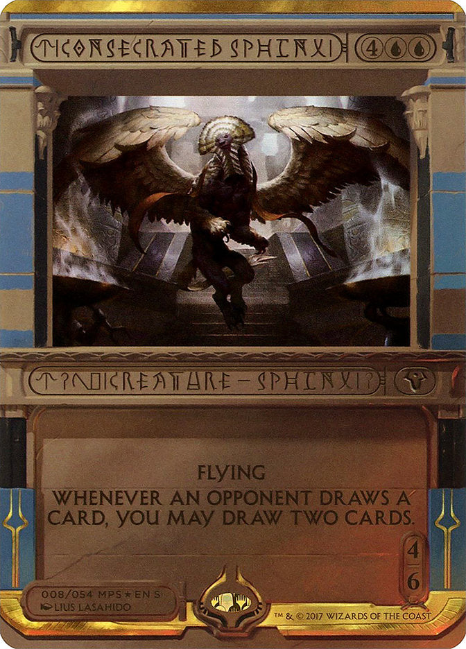 Consecrated Sphinx (Invocation) [Amonkhet Invocations] - Evolution TCG