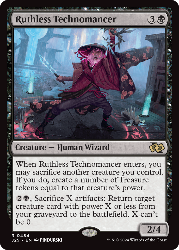 Ruthless Technomancer [Foundations Jumpstart] - Evolution TCG