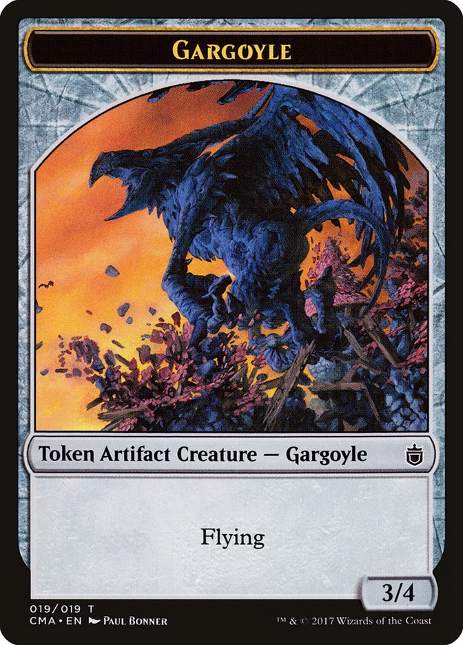 Gargoyle Token [Commander Anthology Tokens] - Evolution TCG
