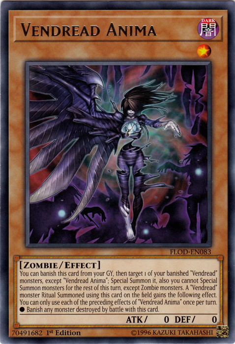 Vendread Anima [FLOD-EN083] Rare - Evolution TCG