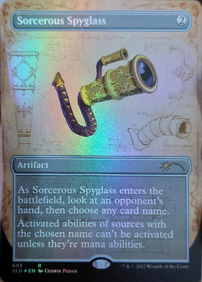 Sorcerous Spyglass (Blueprint) [Secret Lair Drop Promos] - Evolution TCG