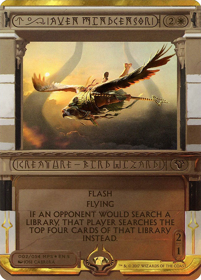 Aven Mindcensor (Invocation) [Amonkhet Invocations] - Evolution TCG