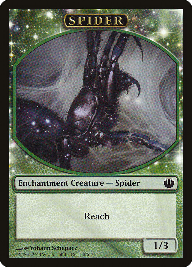 Spider Token [Journey into Nyx Tokens] - Evolution TCG