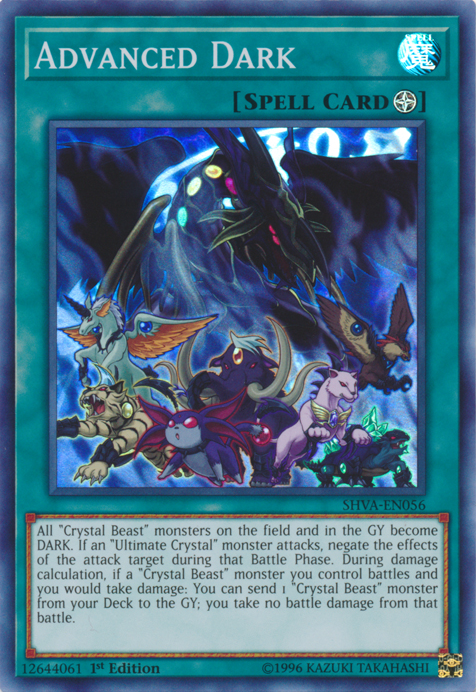 Advanced Dark [SHVA-EN056] Super Rare - Evolution TCG