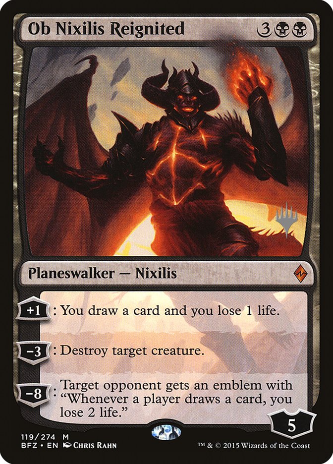 Ob Nixilis Reignited (Promo Pack) [Battle for Zendikar Promos] - Evolution TCG