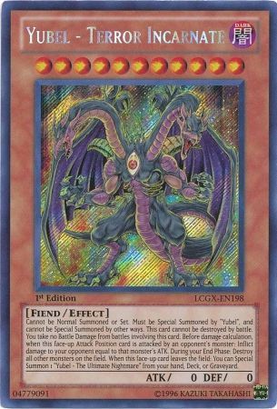 Yubel - Terror Incarnate [LCGX-EN198] Secret Rare - Evolution TCG