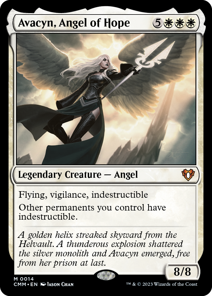 Avacyn, Angel of Hope [Commander Masters] - Evolution TCG