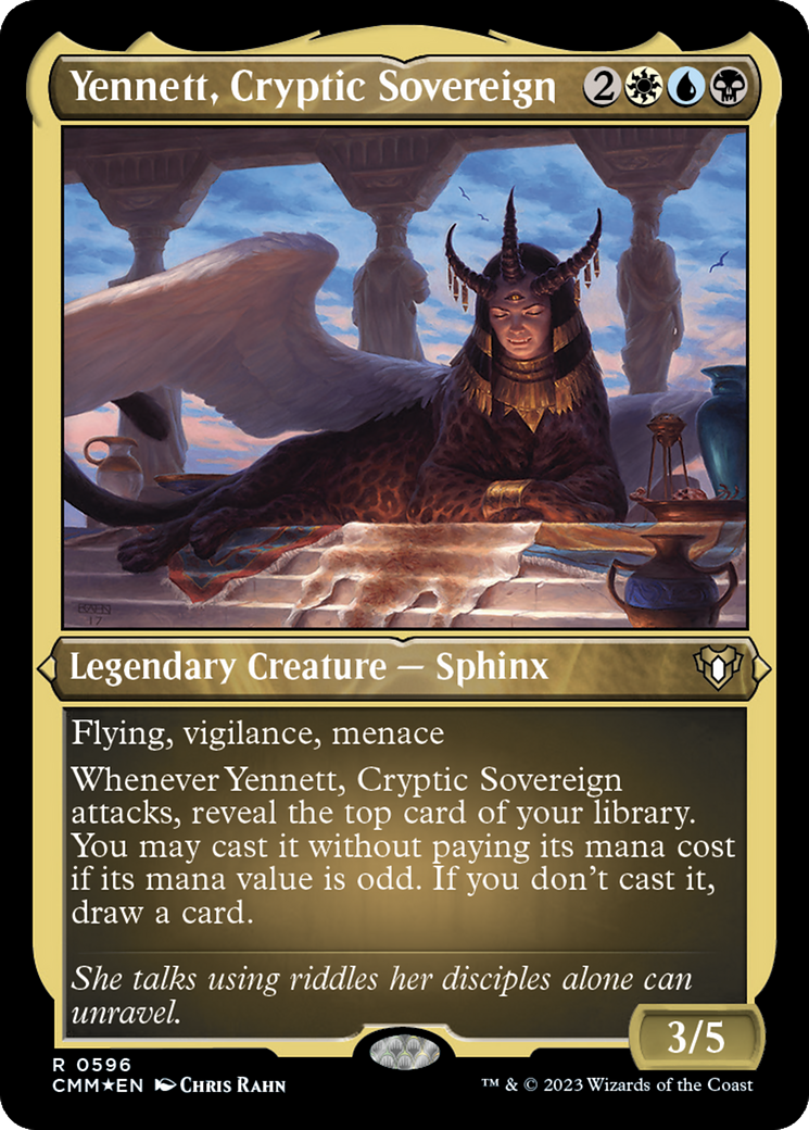 Yennett, Cryptic Sovereign (Foil Etched) [Commander Masters] - Evolution TCG