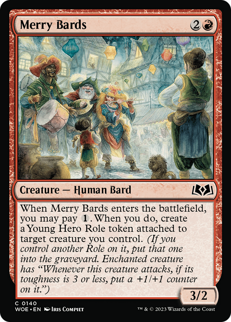 Merry Bards [Wilds of Eldraine] - Evolution TCG