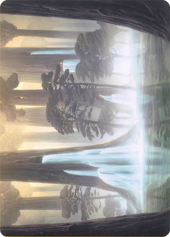 Waterlogged Grove // Waterlogged Grove [Modern Horizons Art Series] - Evolution TCG