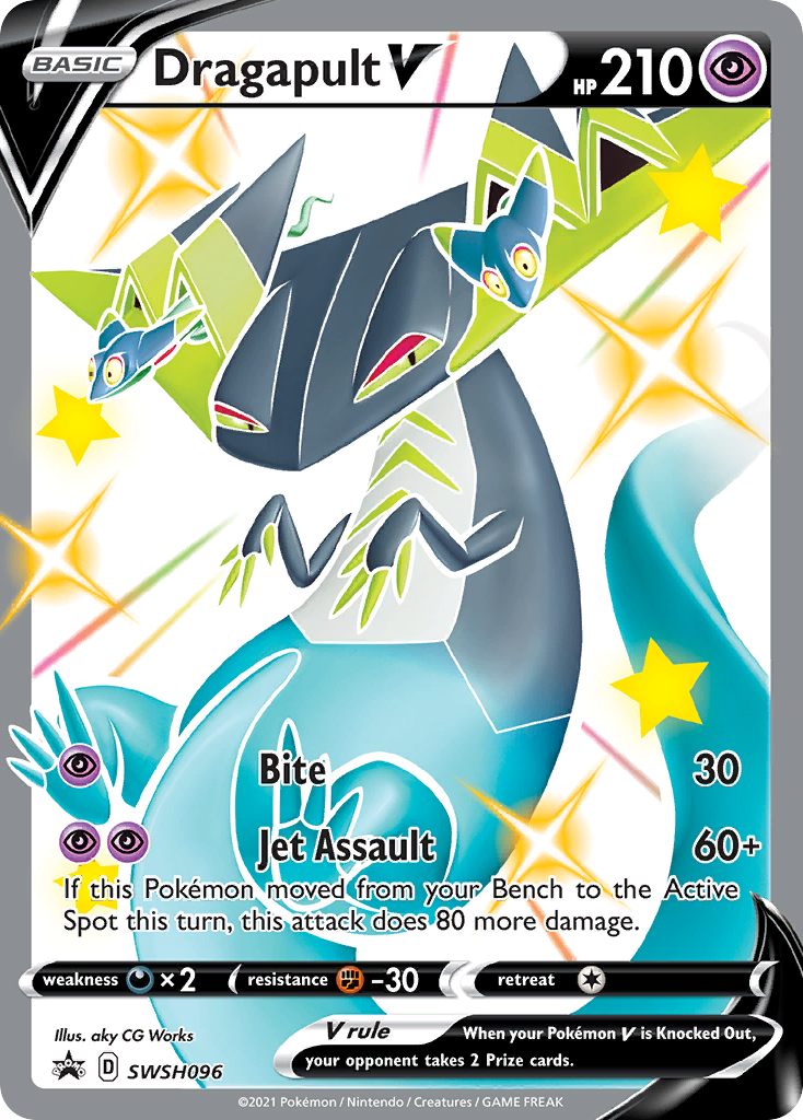 Dragapult V (SWSH096) [Sword & Shield: Black Star Promos] - Evolution TCG