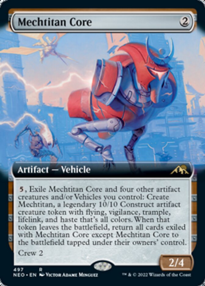 Mechtitan Core (Extended Art) [Kamigawa: Neon Dynasty] - Evolution TCG