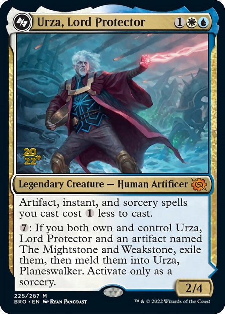 Urza, Lord Protector [The Brothers' War Prerelease Promos] - Evolution TCG