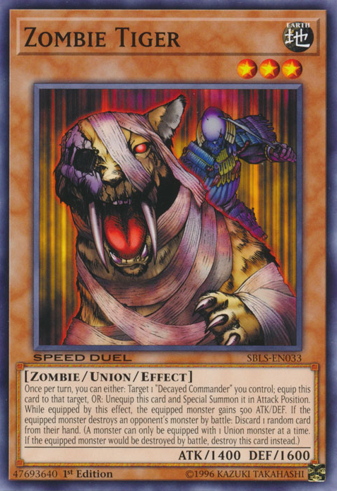 Zombie Tiger [SBLS-EN033] Common - Evolution TCG