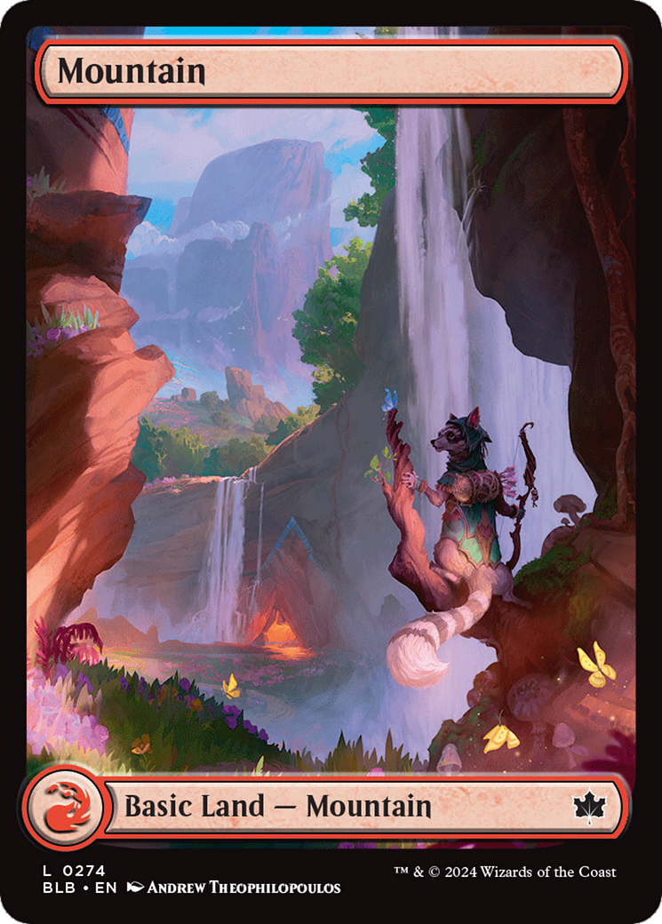 Mountain (0274) [Bloomburrow] - Evolution TCG