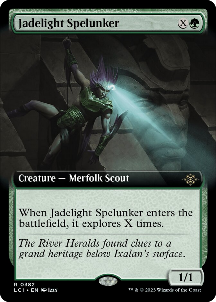 Jadelight Spelunker (Extended Art) [The Lost Caverns of Ixalan] - Evolution TCG