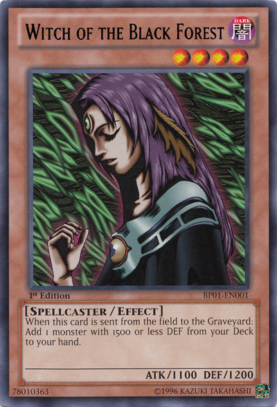 Witch of the Black Forest [BP01-EN001] Rare - Evolution TCG