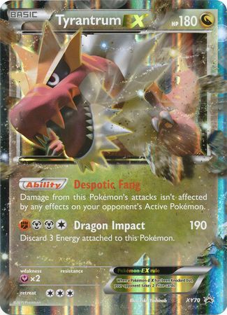 Tyrantrum EX (XY70) (Jumbo Card) [XY: Black Star Promos] - Evolution TCG