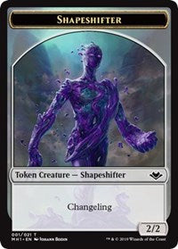 Shapeshifter (001) // Bear (011) Double-Sided Token [Modern Horizons Tokens] - Evolution TCG