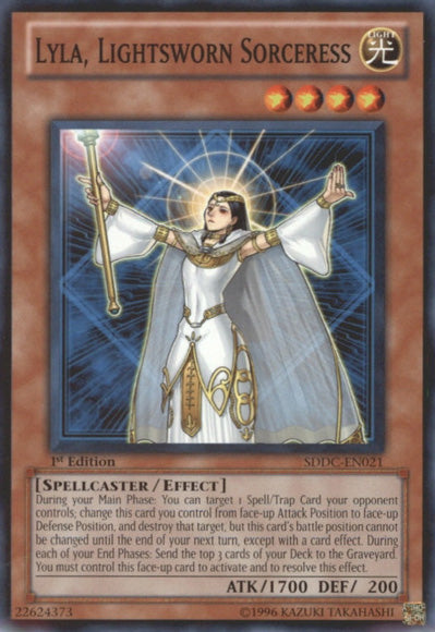 Lyla, Lightsworn Sorceress [SDDC-EN021] Common