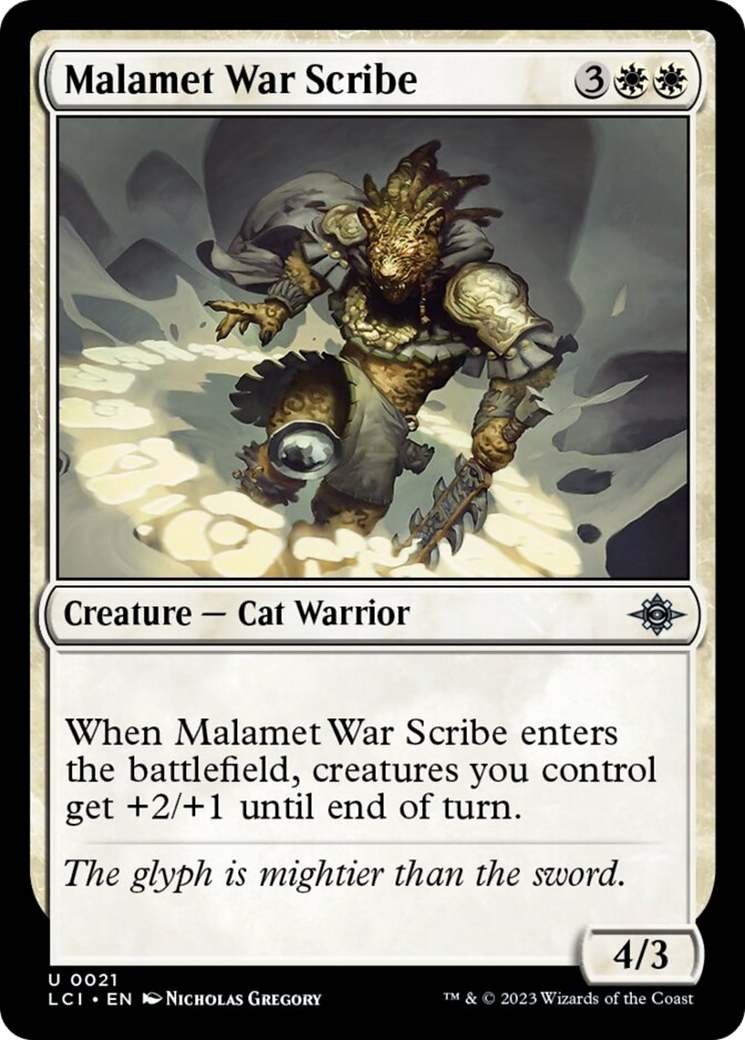 Malamet War Scribe [The Lost Caverns of Ixalan] - Evolution TCG