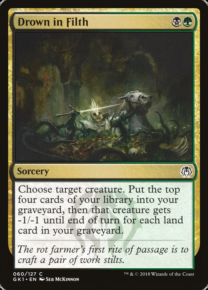 Drown in Filth [Guilds of Ravnica Guild Kit] - Evolution TCG