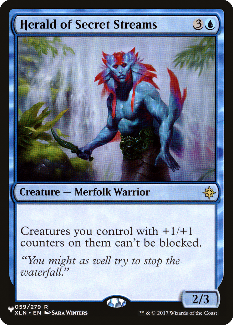 Herald of Secret Streams [The List] - Evolution TCG
